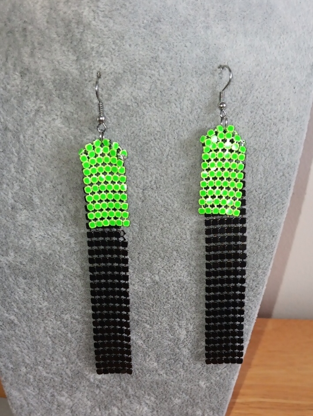 Pastel Collection Rhinestone Dangle Earrings Lead Free 5 Pairs Choice